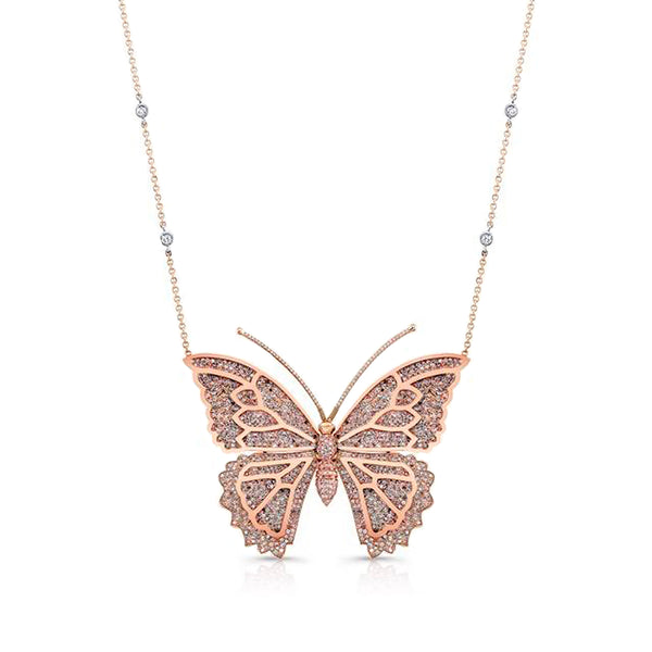 brilliant diamond work<br>within this intricate rose gold setting <span class='visuallyhidden'>Call, text 323-404-2959 for shopping help.</span>